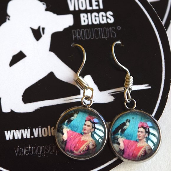 DANGLY FRIDA EARRINGS - Picture 1 of 2
